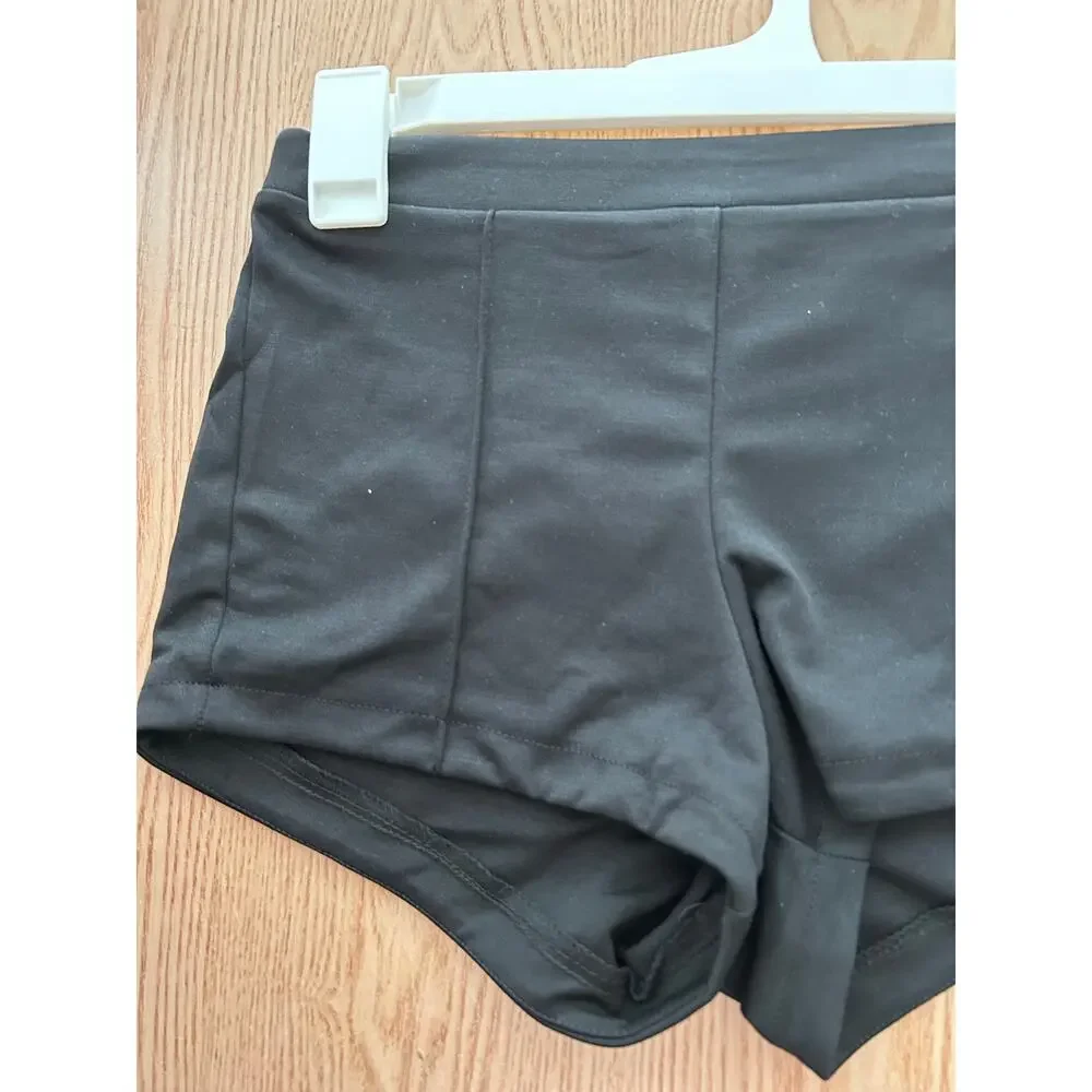 New Women’s Wild Fable Hot Pants Shorts🤩Polyester Spandex Stretchy Black Xxs/Xs